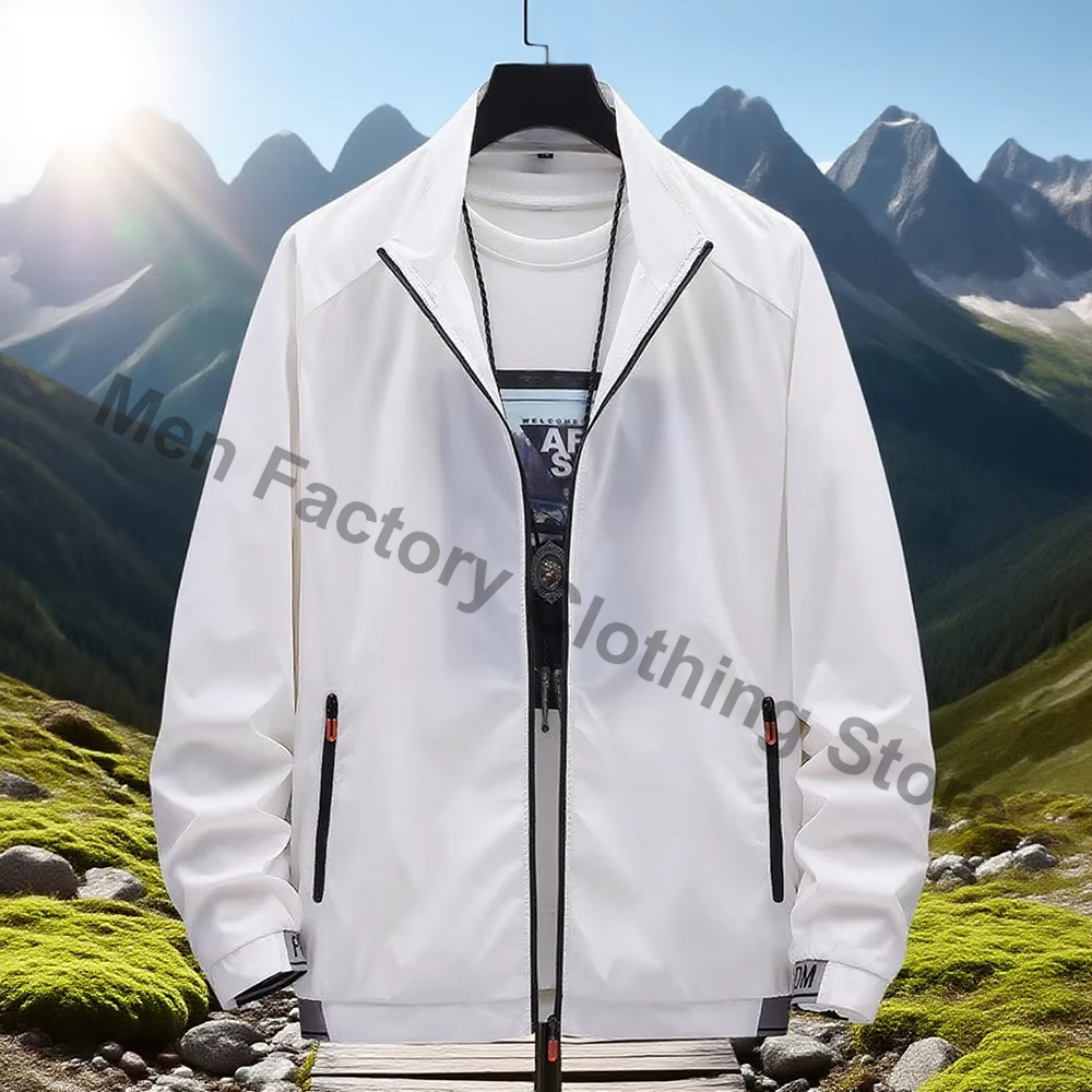 Outdoor Sport Brand Jacket - Men's UPF 50+ UV Protection Windbreaker