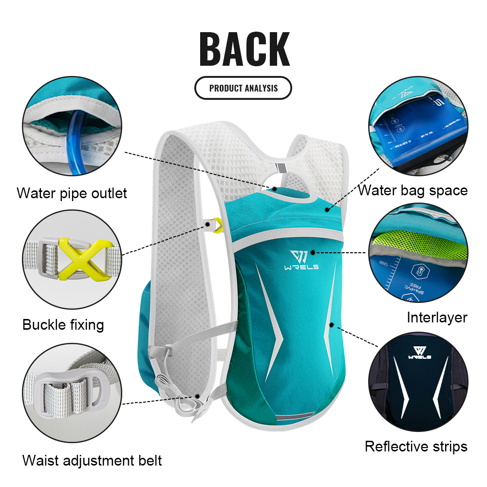 WRELS Lightweight Cycling Run  - Trail Running Vest recension och pris