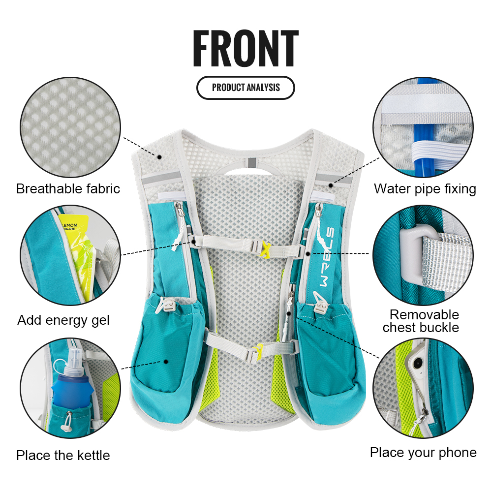 WRELS Lightweight Cycling Run  - Trail Running Vest recension och pris