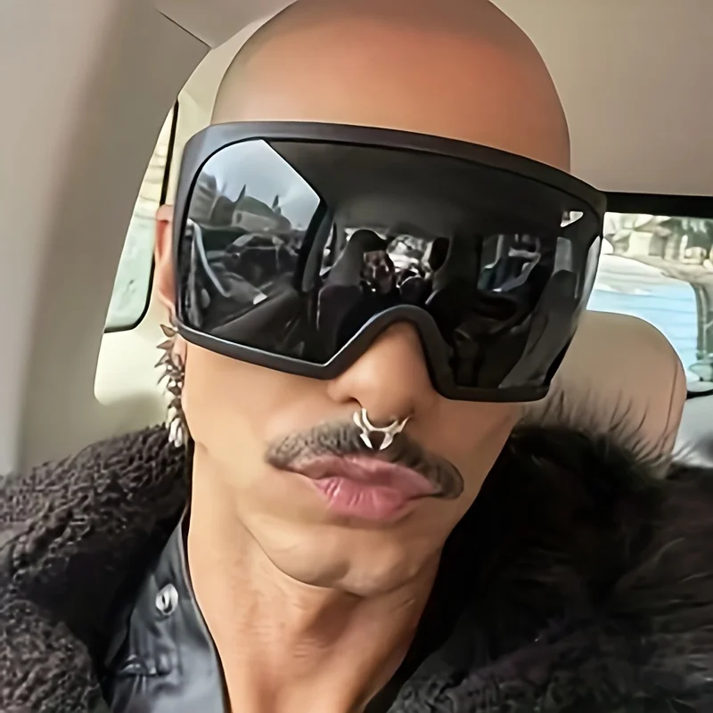 Oversized Sunglasses Men Wrap  - Outdoor Sport Activity recension och pris