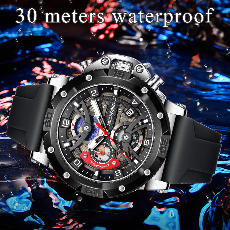 LIGE Top Brand Luxury Men Watc - Outdoor Sport Smart Watch recension och pris