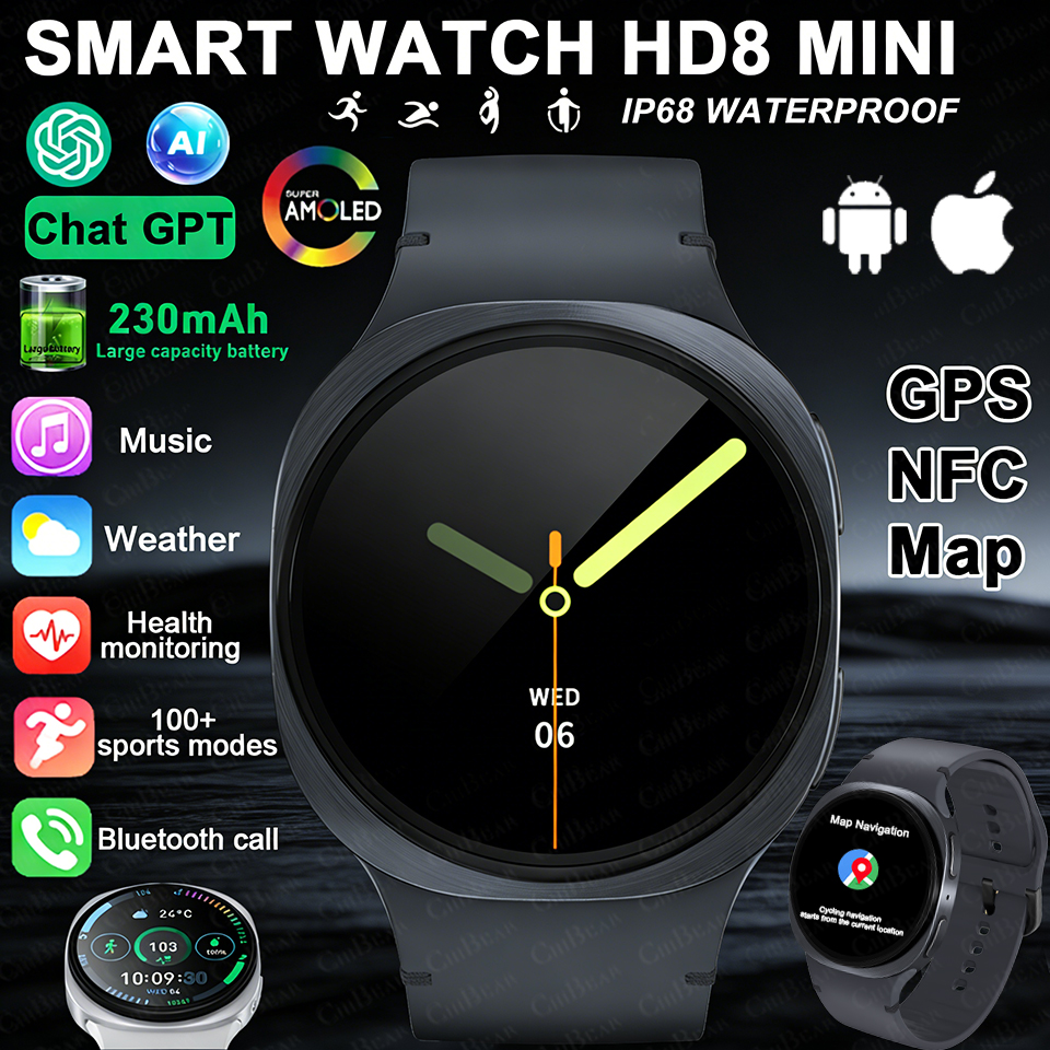 2026 New Watches 8 Mini GPS Tr - Outdoor Sport Smart Watch recension och pris