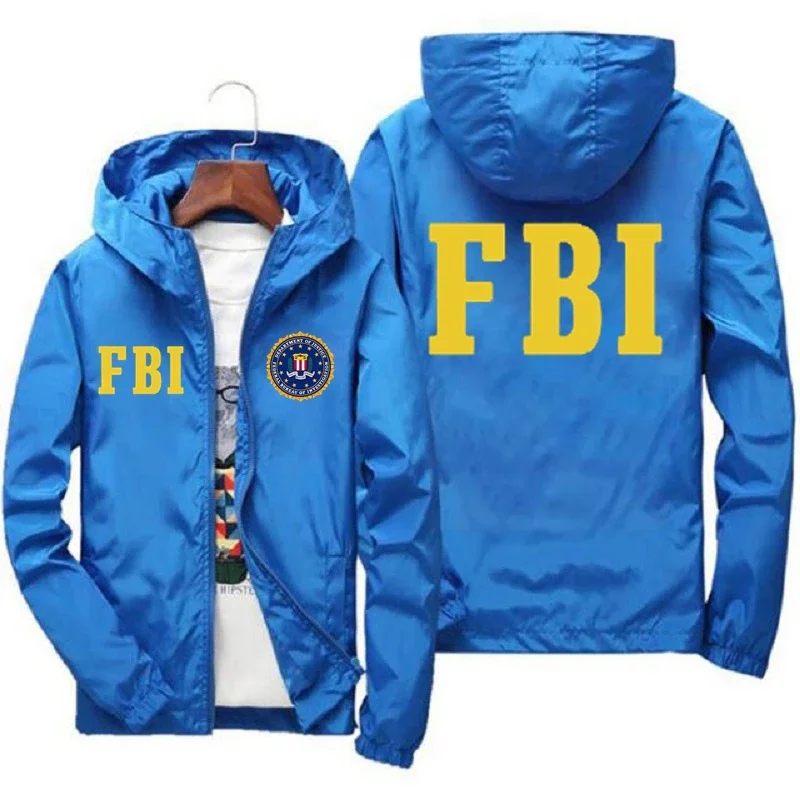 New Men's FBI Printed Outdoor  - Outdoor Sport Brand Jacket recension och pris