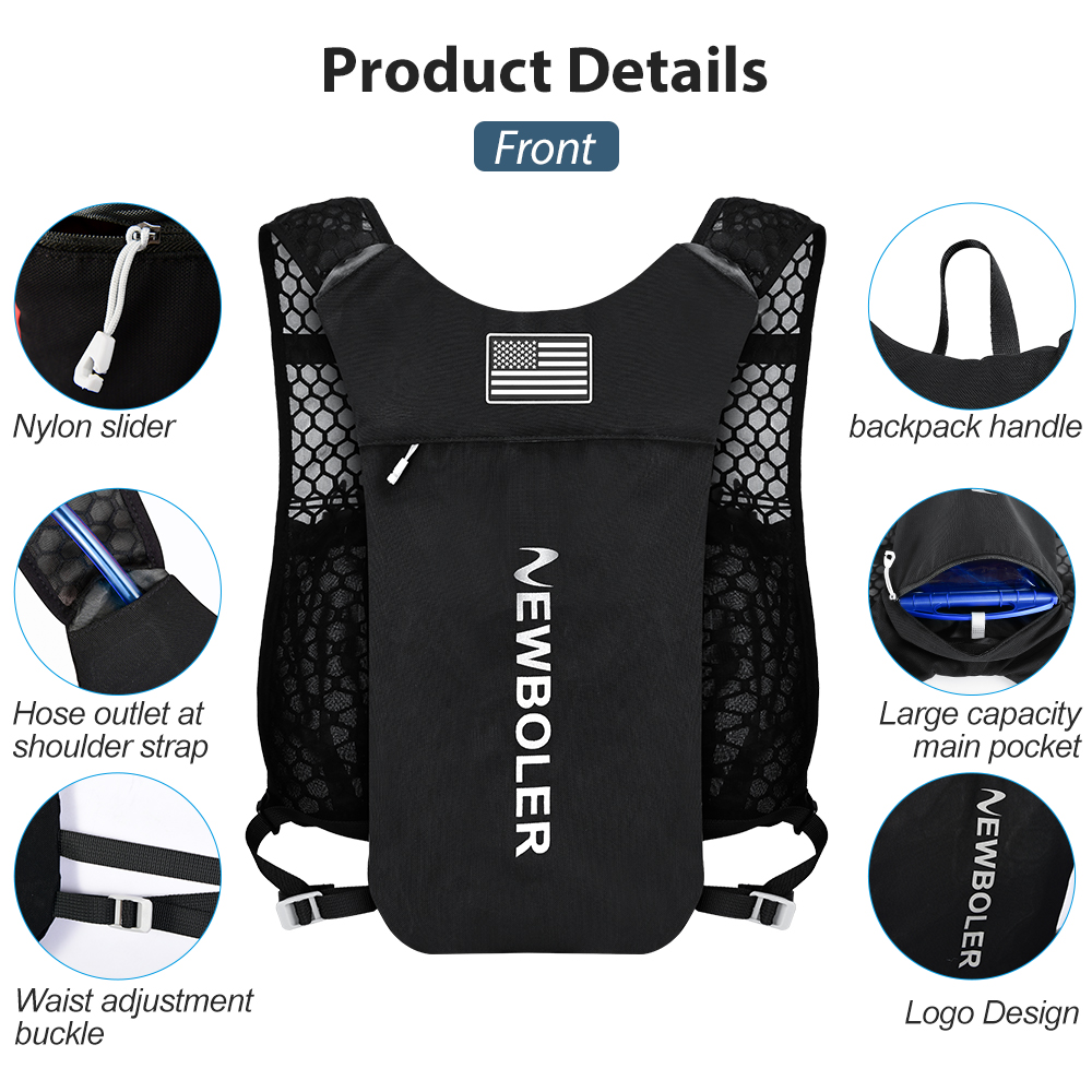 NEWBOLER Breathable Hydration  - Trail Running Vest recension och pris