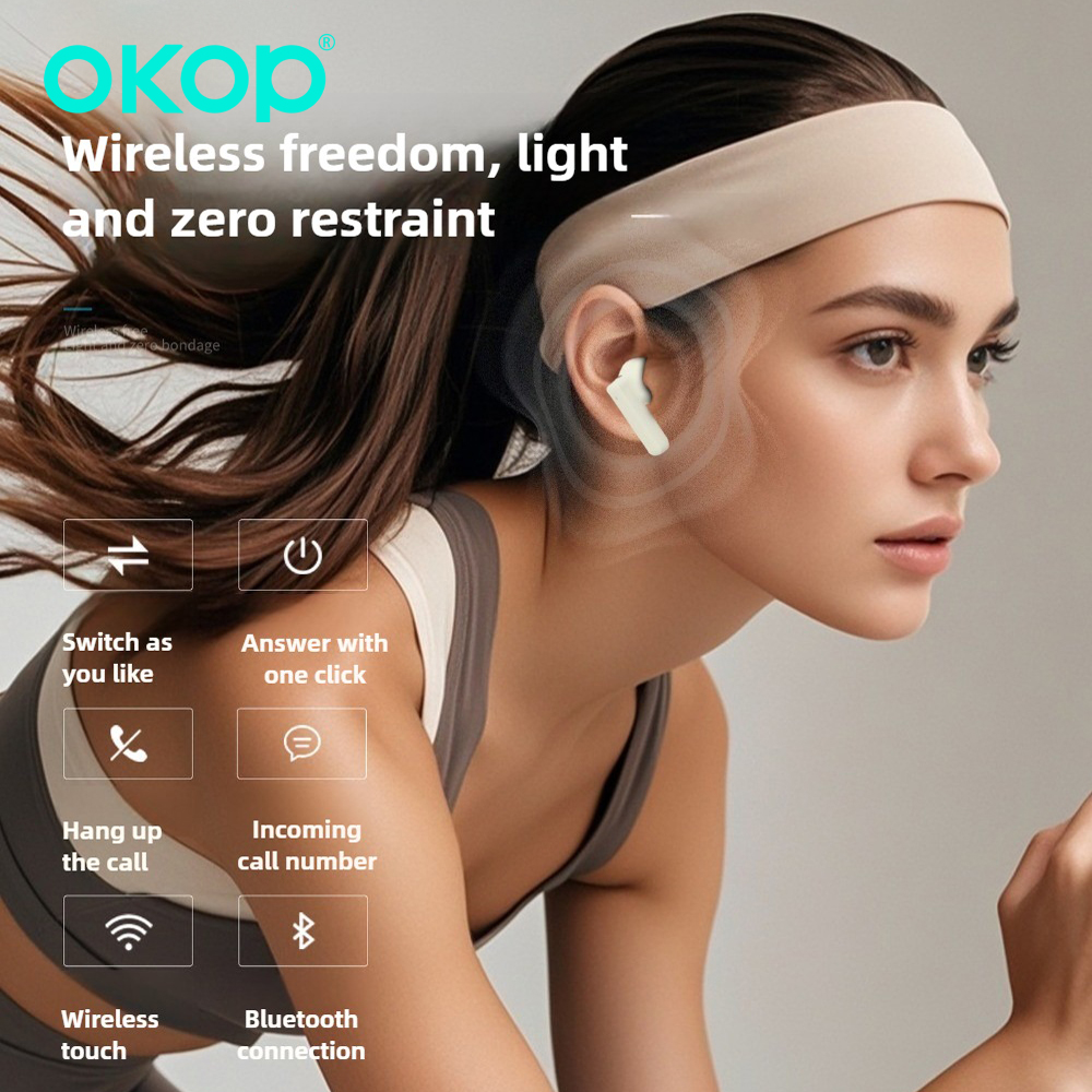 OKOP AI Headset,Wireless Bluet - Outdoor Sport Activity recension och pris