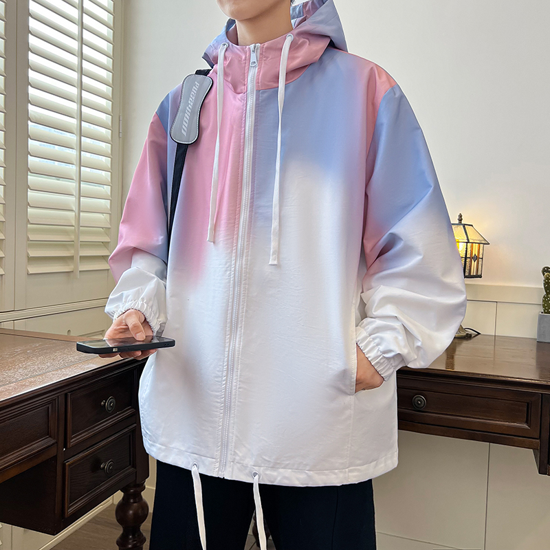 Gradient Color Men's Spring Au - Outdoor Sport Brand Jacket recension och pris