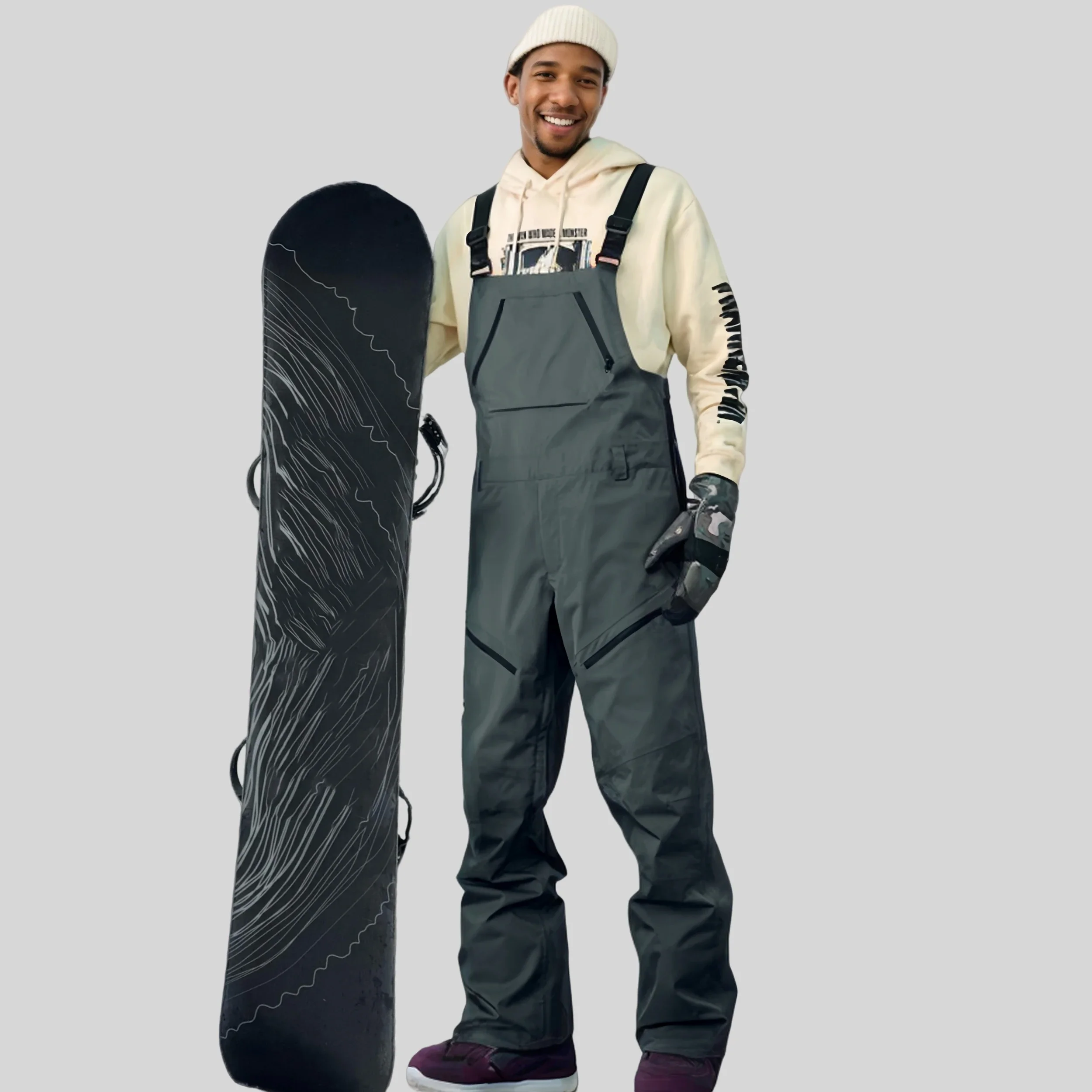 Snowboard Sport Strap Pants Wi - Outdoor Sport Waterproof Pants recension och pris