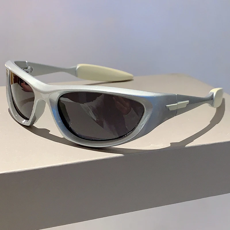 Y2K Punk Sunglasses Men New Ou - Outdoor Sport Activity recension och pris