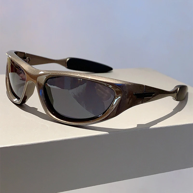 Y2K Punk Sunglasses Men New Ou - Outdoor Sport Activity recension och pris