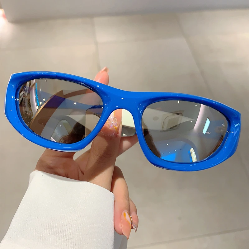 Y2K Punk Sunglasses Men New Ou - Outdoor Sport Activity recension och pris