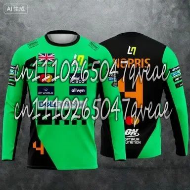 Lando Norris NO.4 2026 New Rac - Outdoor Sportswear recension och pris