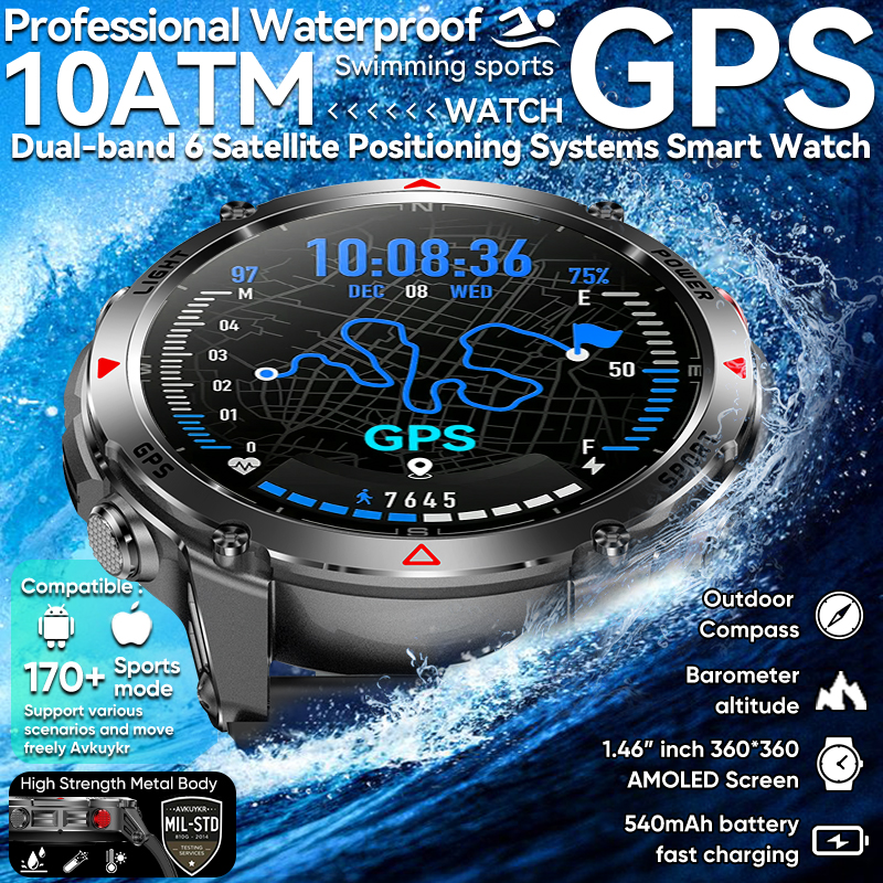 T-Rex 3 Pro Military Grade AGP - Outdoor Sport Smart Watch recension och pris