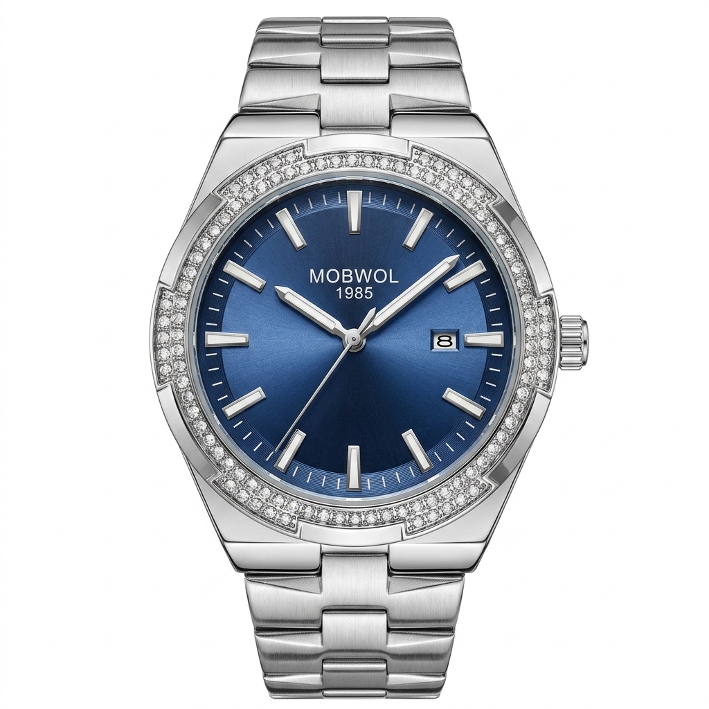 MOBWOL Elegant Men Stainless S - Outdoor Sport Smart Watch recension och pris