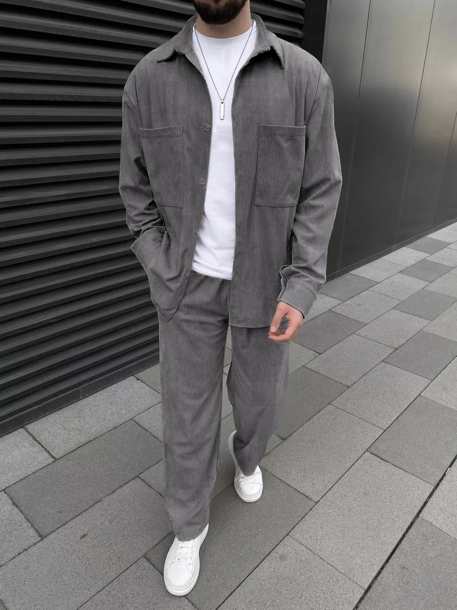 Men's corduroy two-piece outfi - Outdoor Sportswear recension och pris
