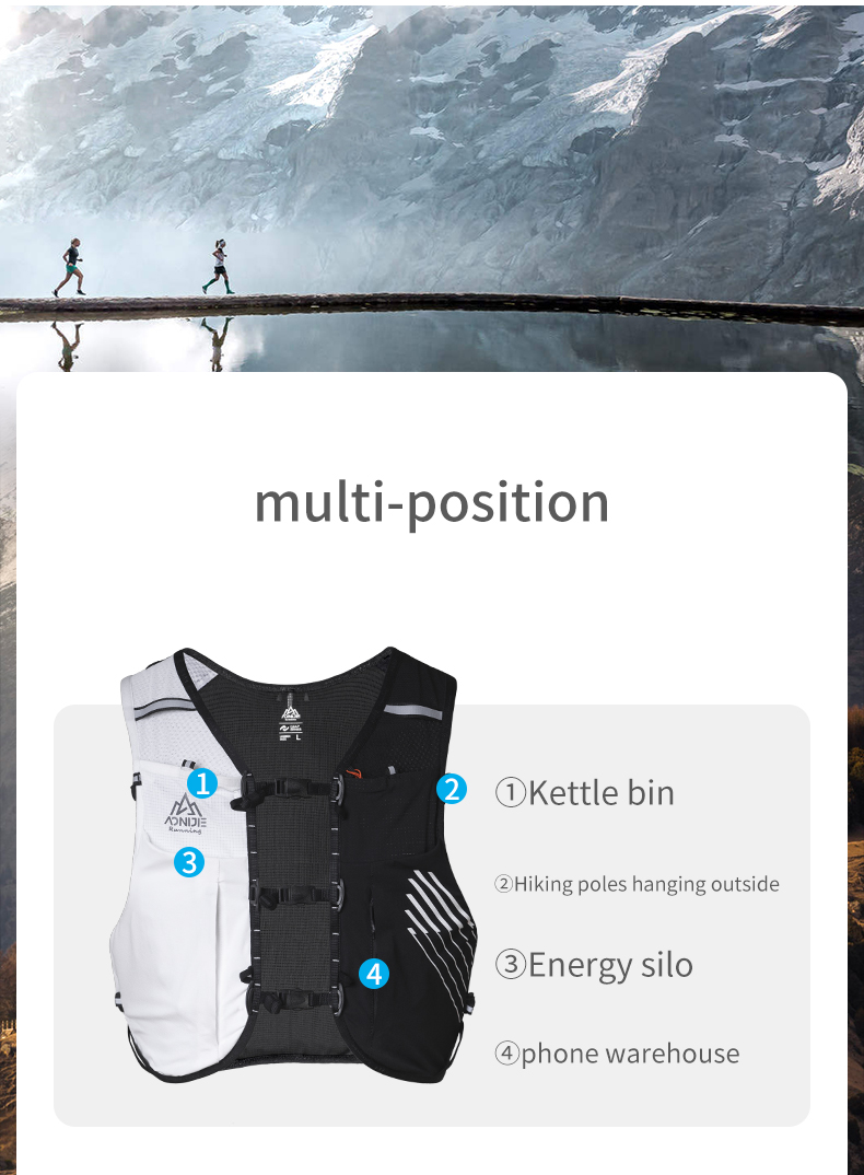 AONIJIE 10L  Running Backpack  - Trail Running Vest recension och pris