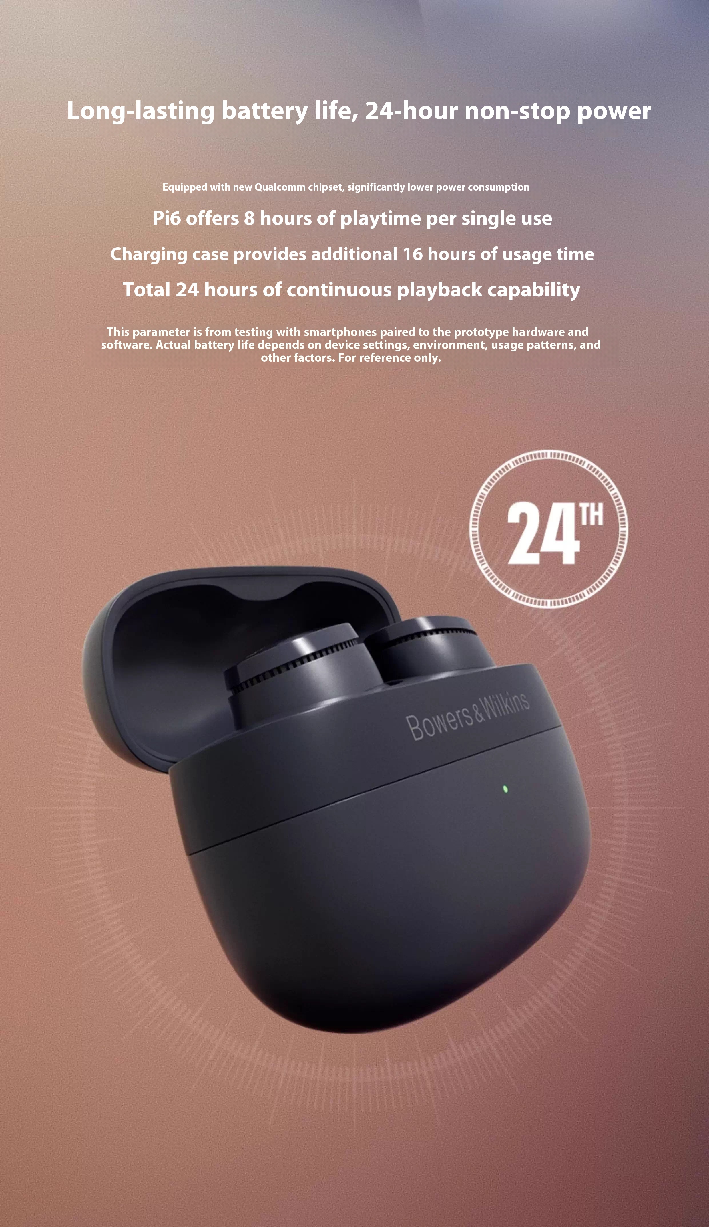 Genuine B&W Pi6 Wireless Bluet - Outdoor Sport Activity recension och pris