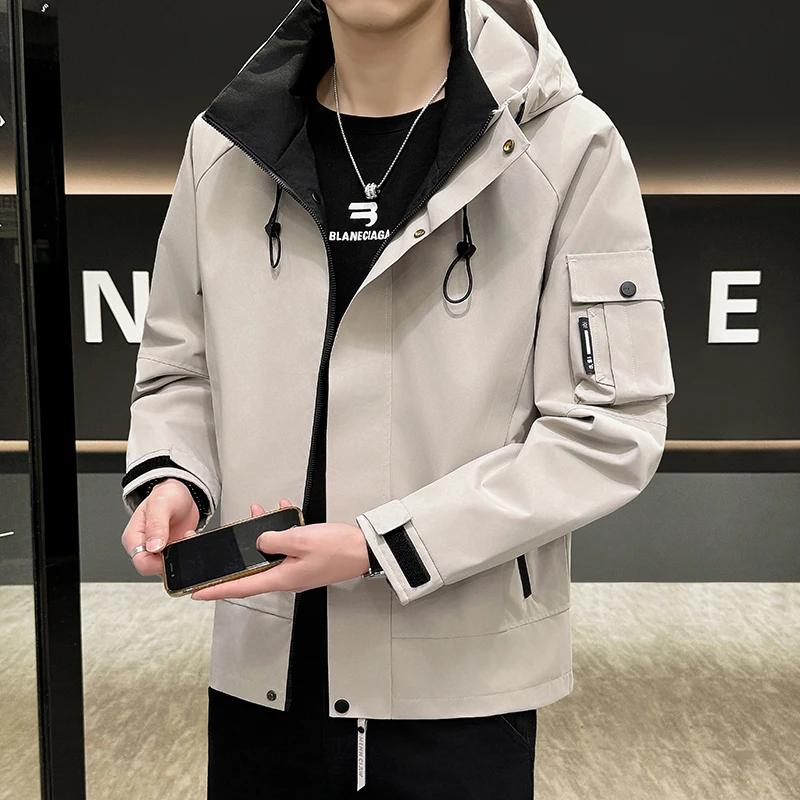 New Men's Fashion Casual Jacke - Outdoor Sport Brand Jacket recension och pris