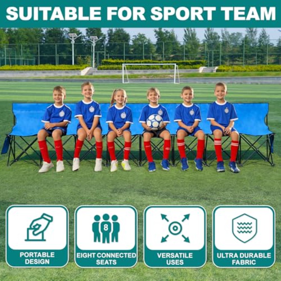 Portable Folding Bench, Foldab - Outdoor Sport Bench recension och pris