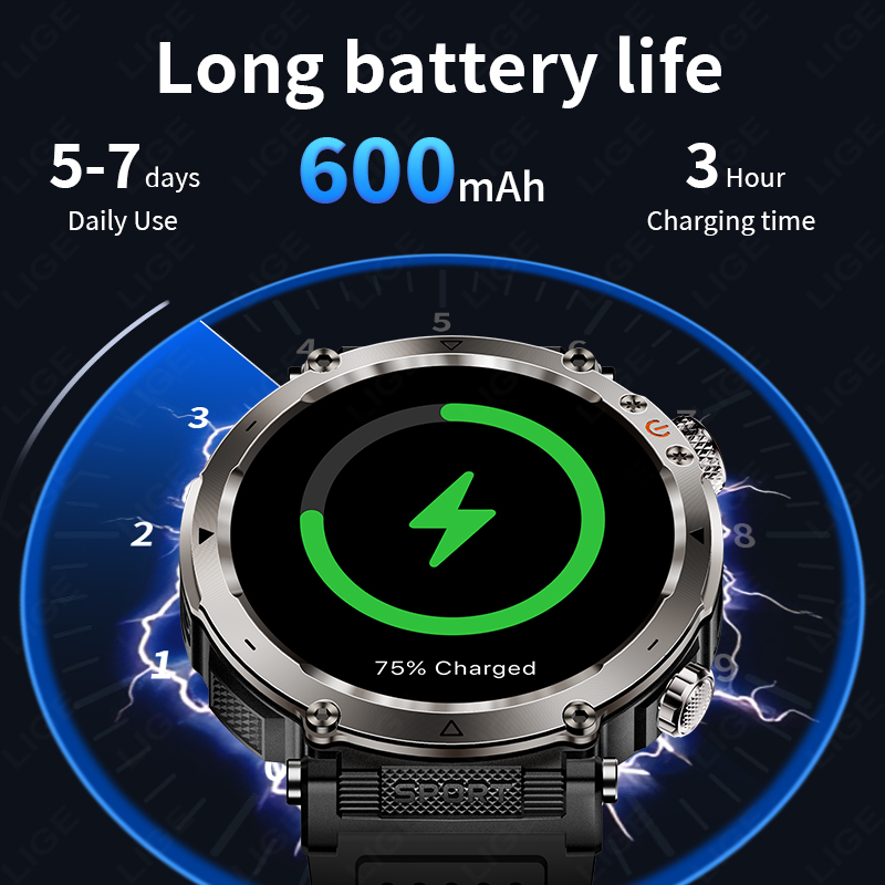 New Military Outdoor Smartwatc - Outdoor Sport Smart Watch recension och pris
