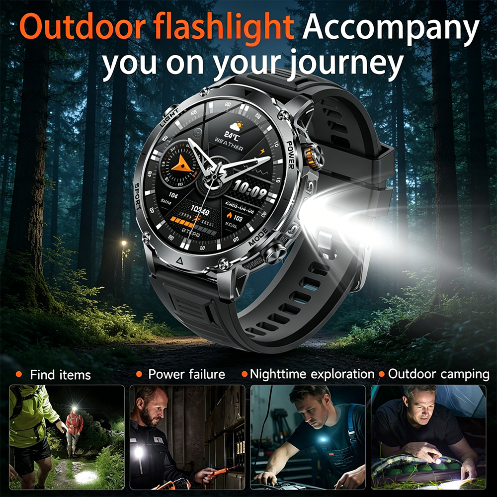 2026New Military Sports Smart  - Outdoor Sport Smart Watch recension och pris
